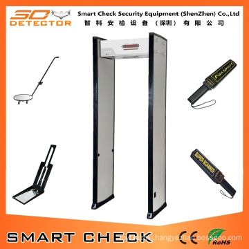Single Zone Security Metal Detector Portable Archway Metal Detector